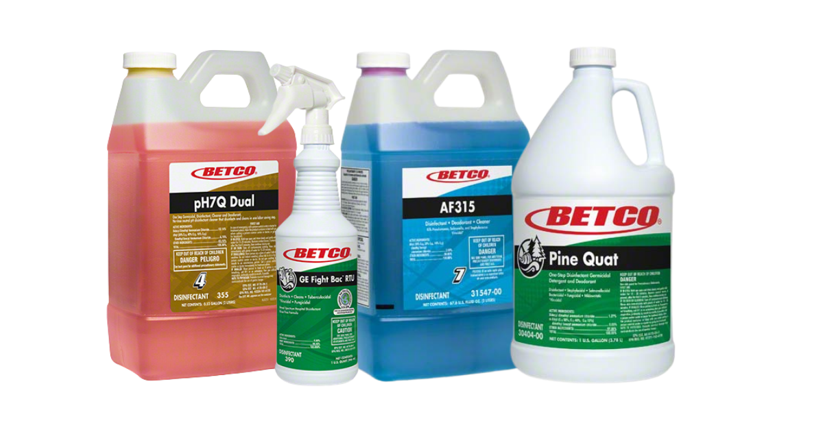 Betco disinfectants in Bismarck